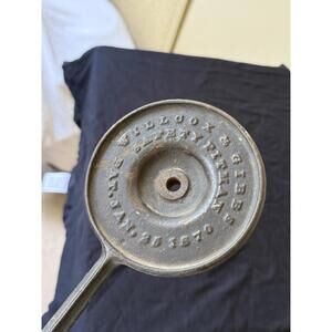 Antique Willcox & Gibbs Sewing Machine Pitman Arm  – Pat. Jan. 25, 1870